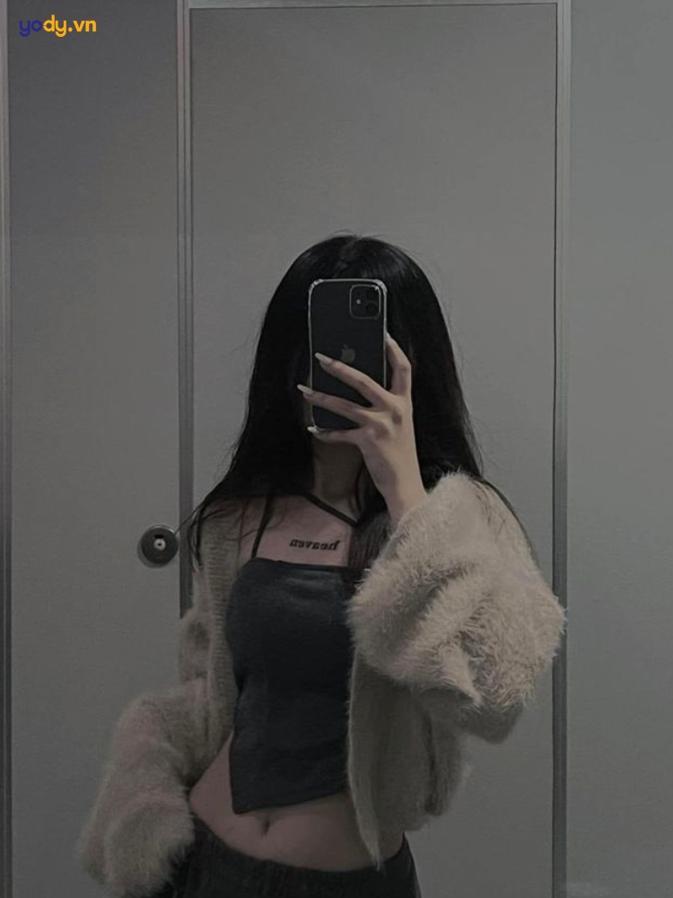 ảnh gái đẹp che mặt