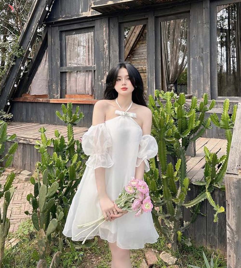 ảnh gái xinh mặc váy ngắn 0037