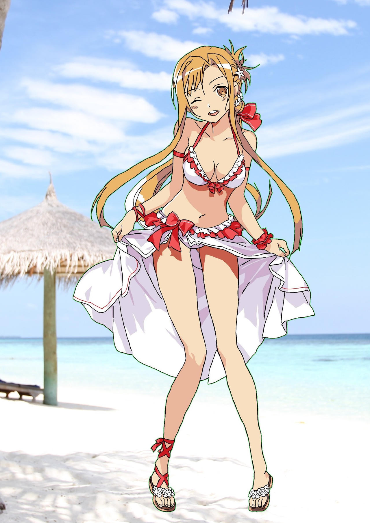 Asuna Bikini 0040