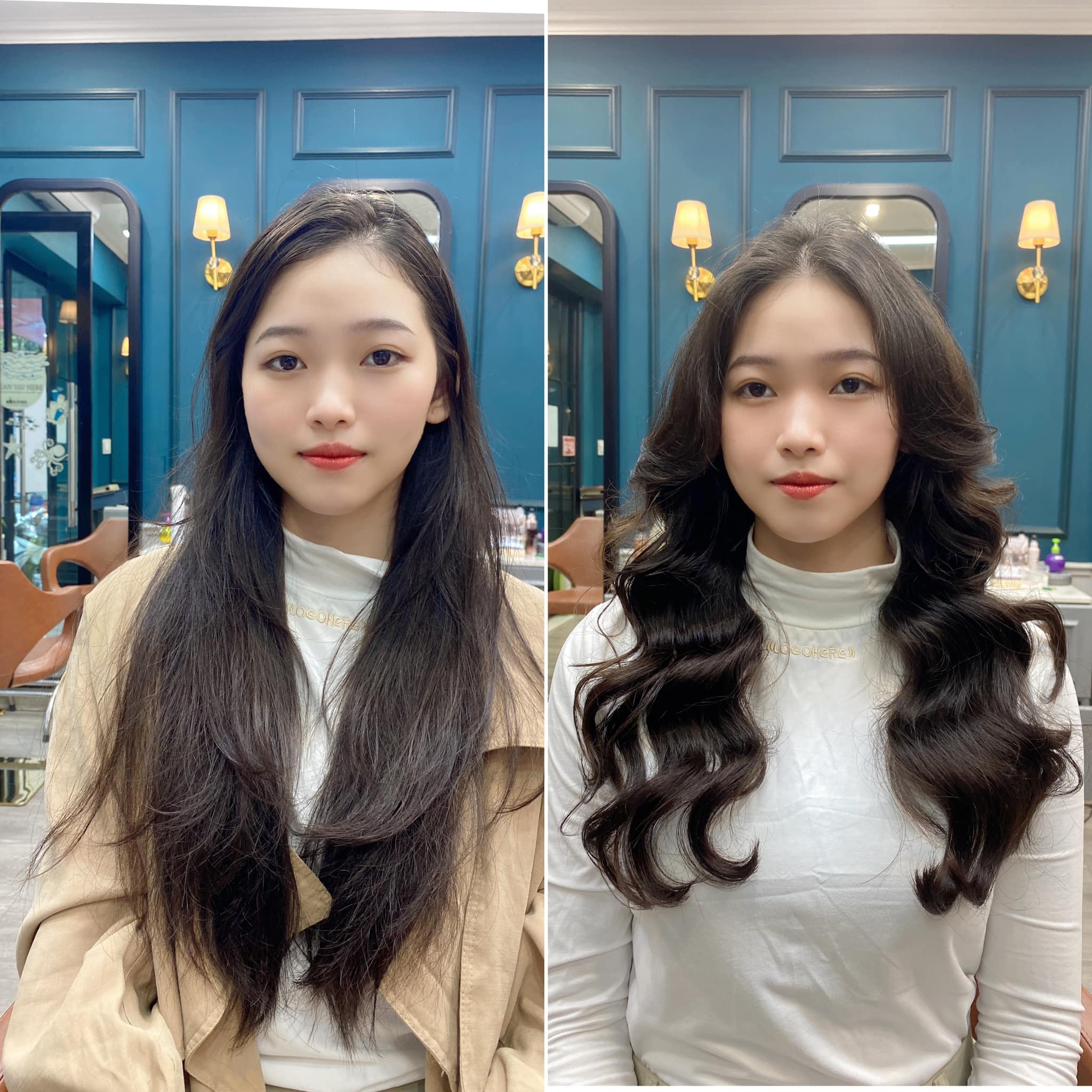 gái xinh tóc dài