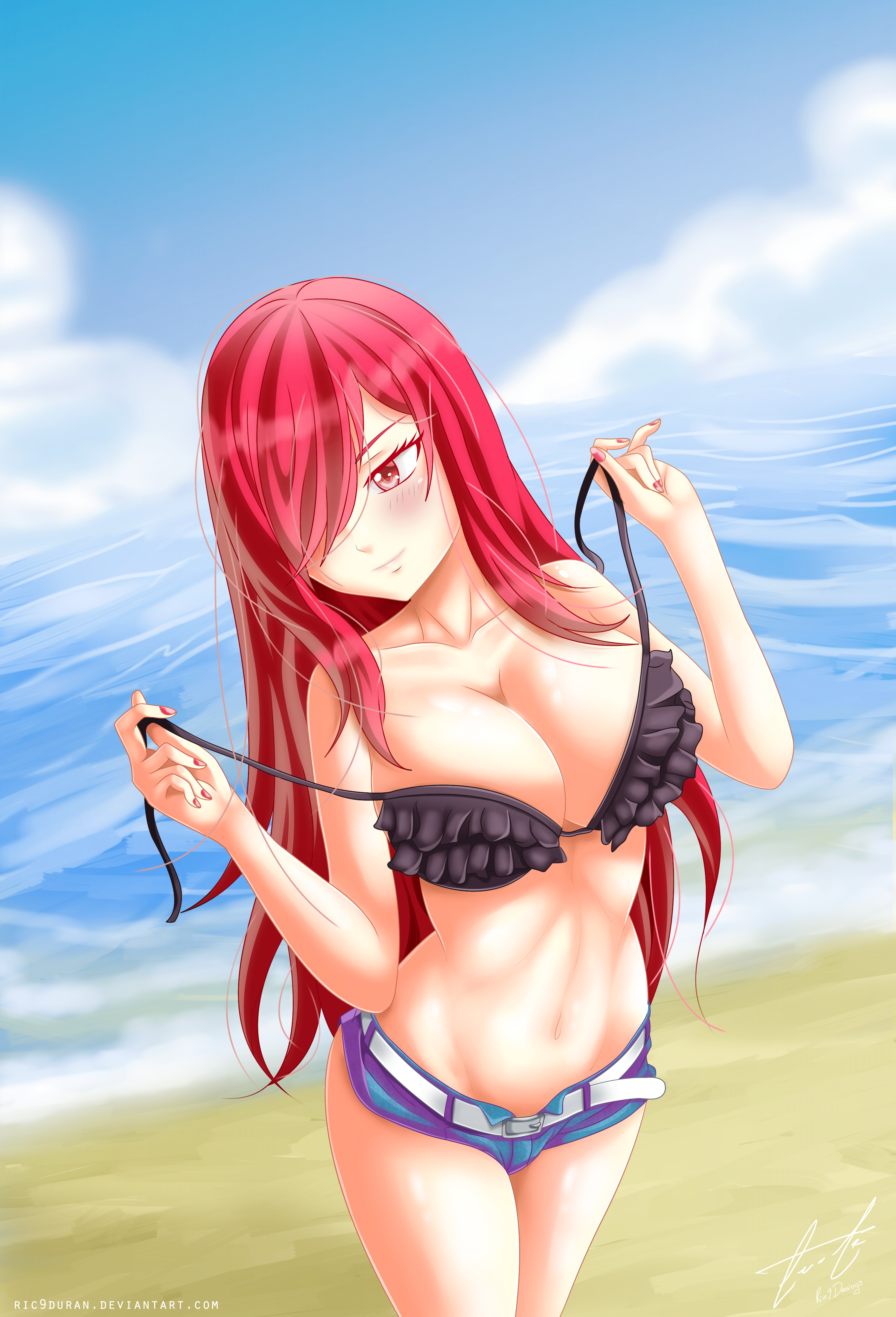 Erza Bikini 0022