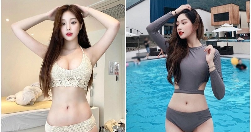 gái xinh hàn mặc bikini 0018