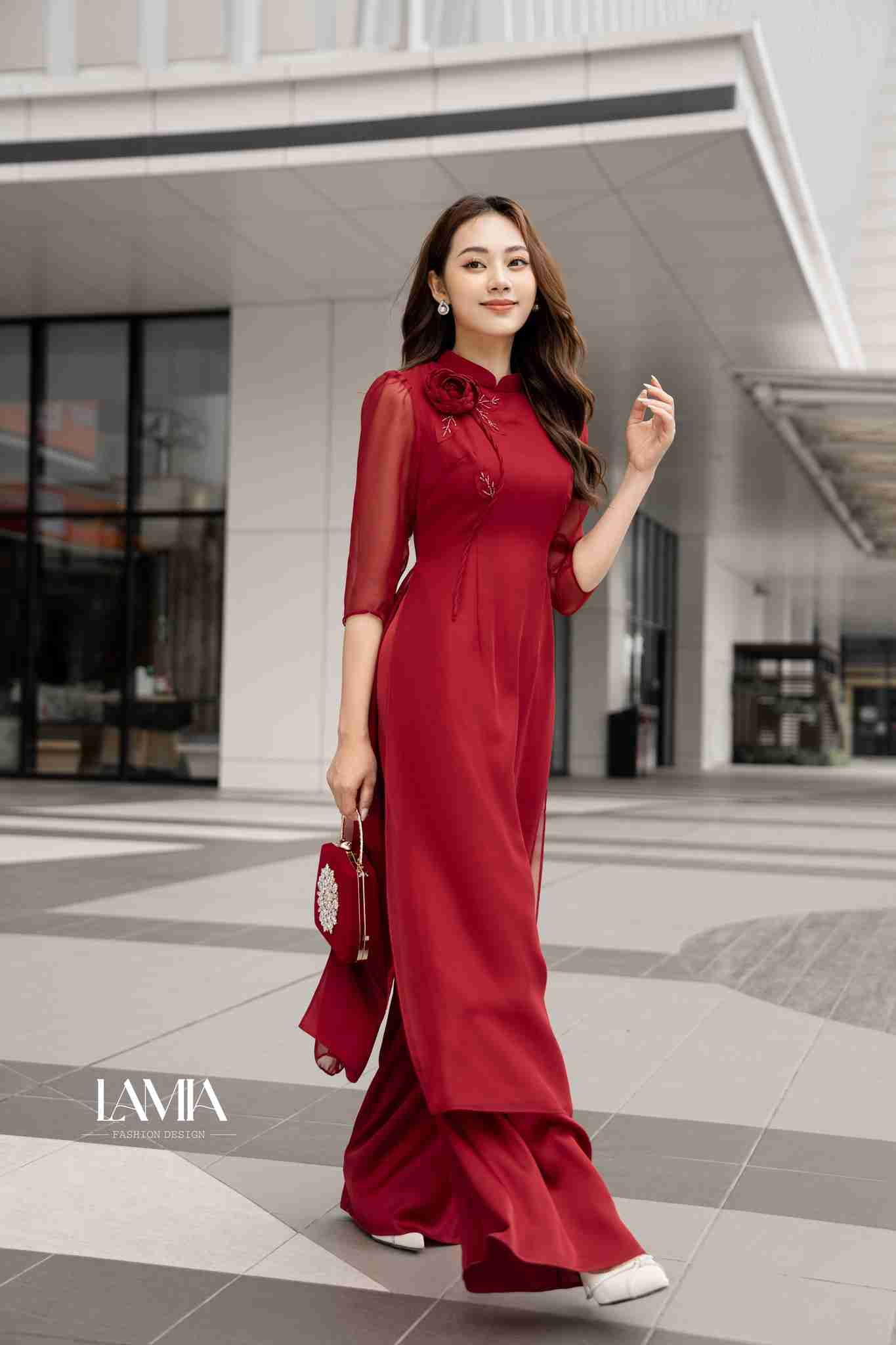 gái xinh mặc áo dài 0031