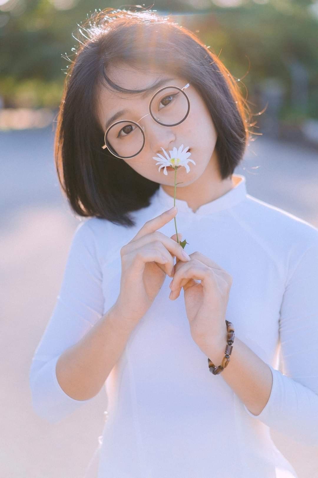 gái xinh mặc áo dài 0034