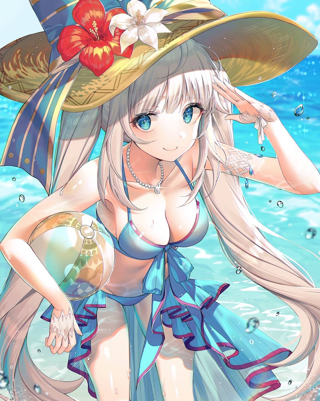 Top 50 gái xinh mặc bikini anime đầy quyến rũ