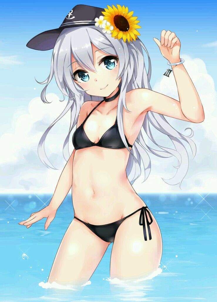 gái xinh mặc bikini anime 0013