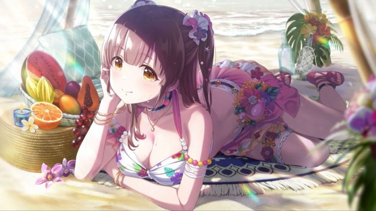 gái xinh mặc bikini anime 0015