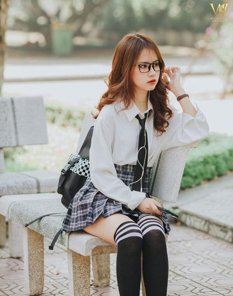 gái xinh mặc váy 0010