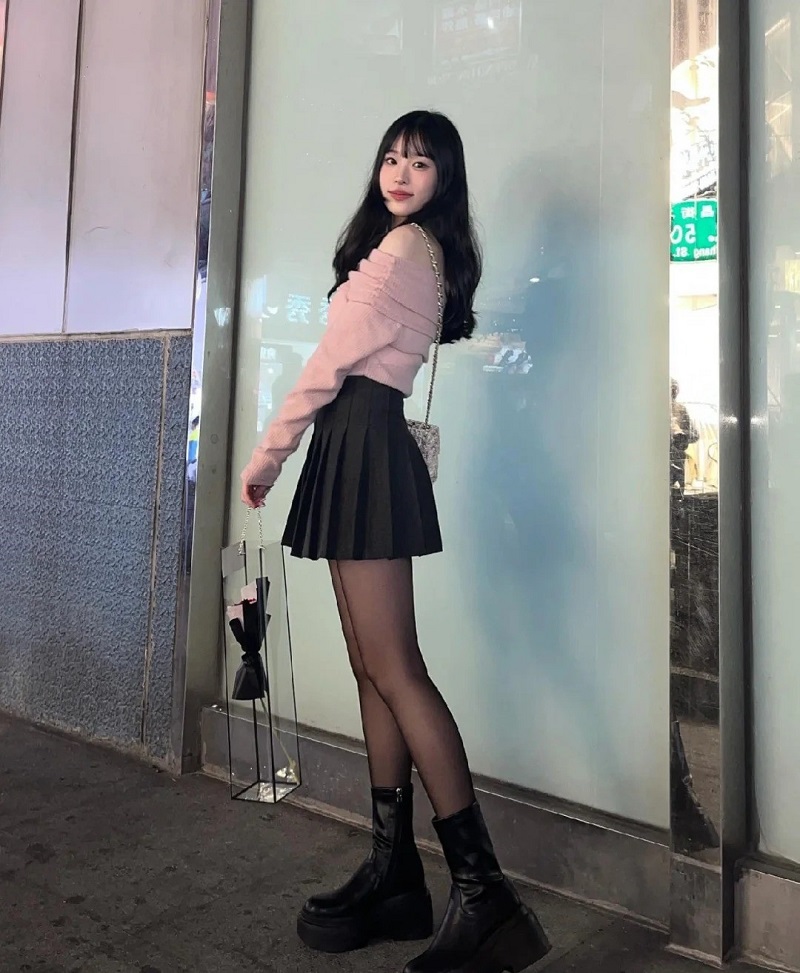 gái xinh mặc váy 0037