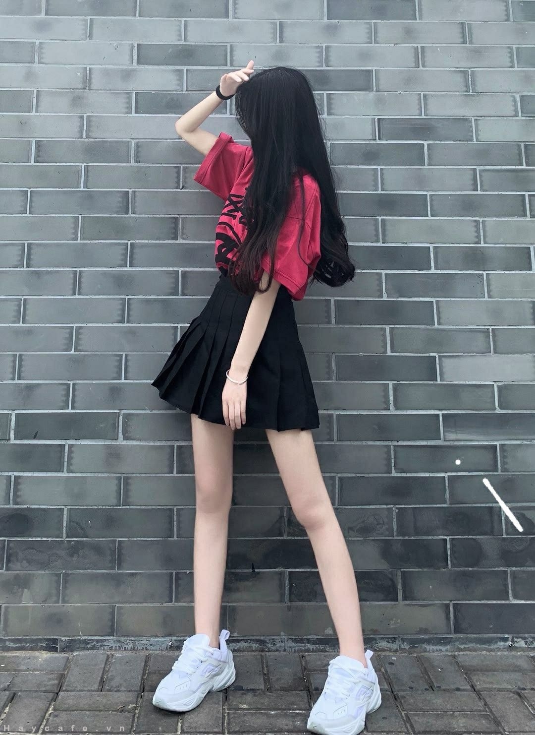 gái xinh mặc váy 0048