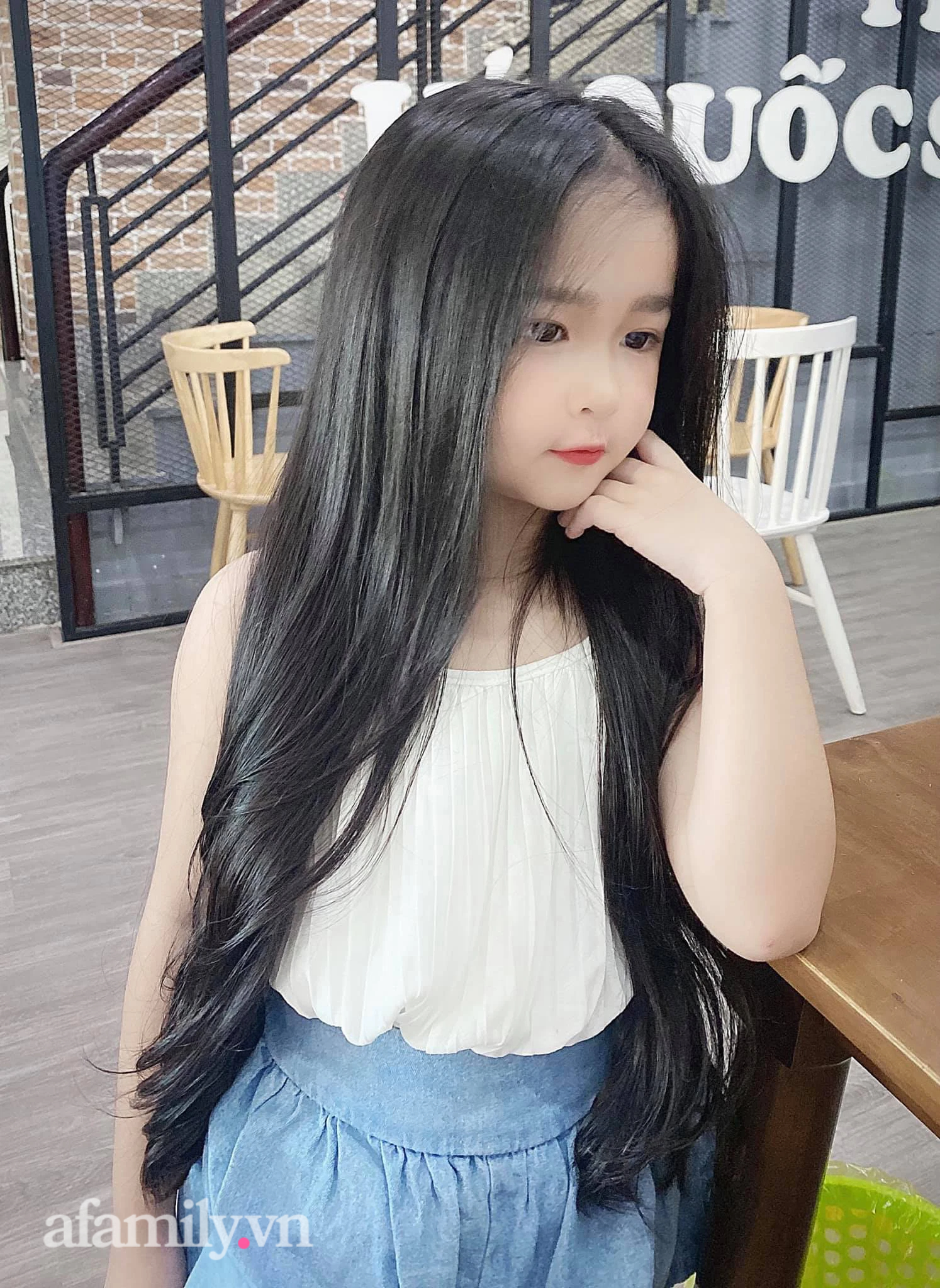 gái xinh tóc dài