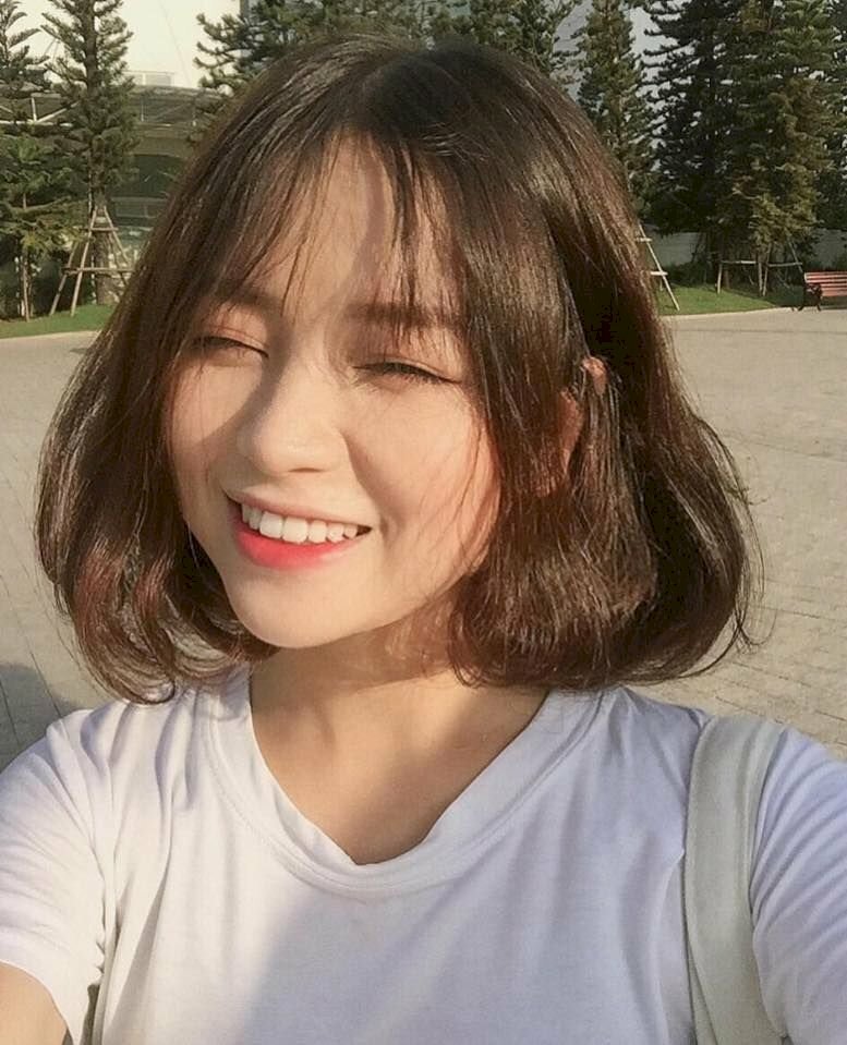 hình gái đẹp tóc ngắn