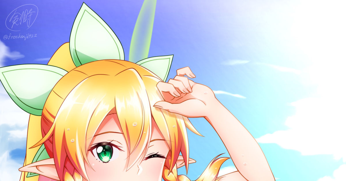 Leafa Bikini 0031