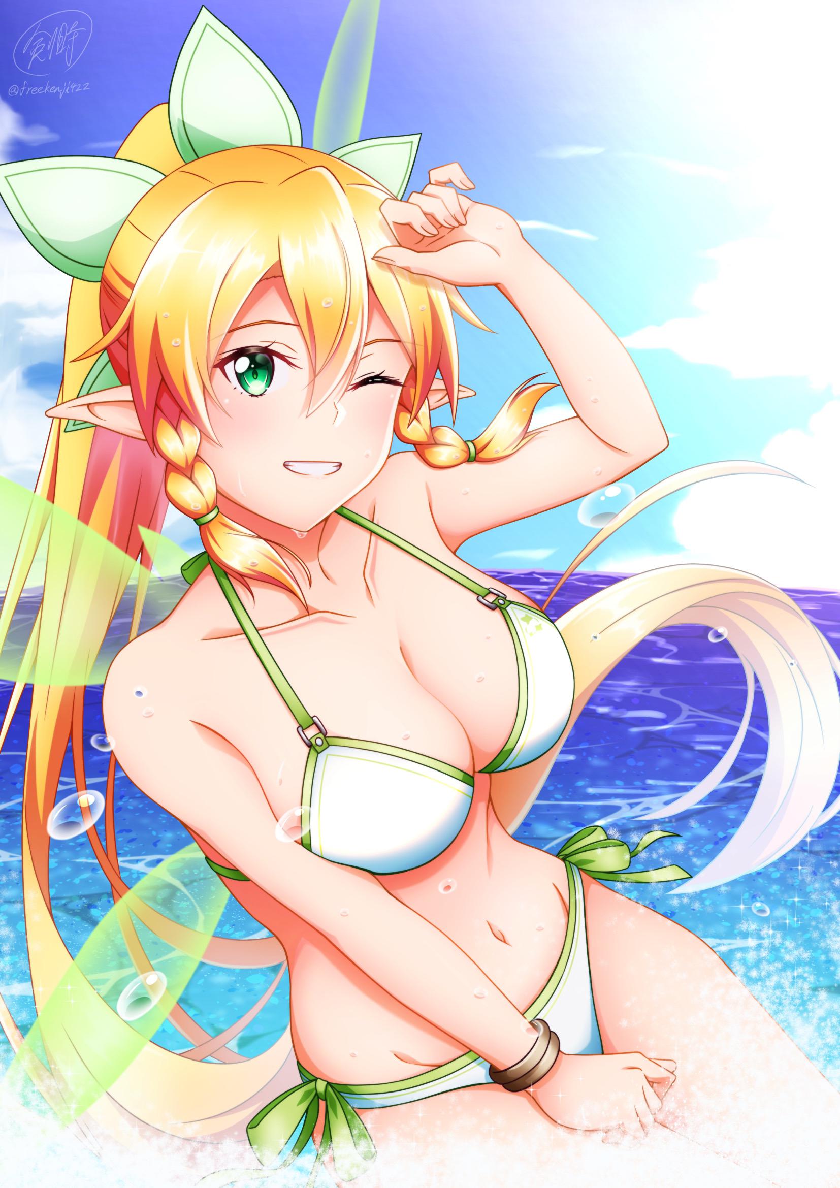 Leafa Bikini 0037