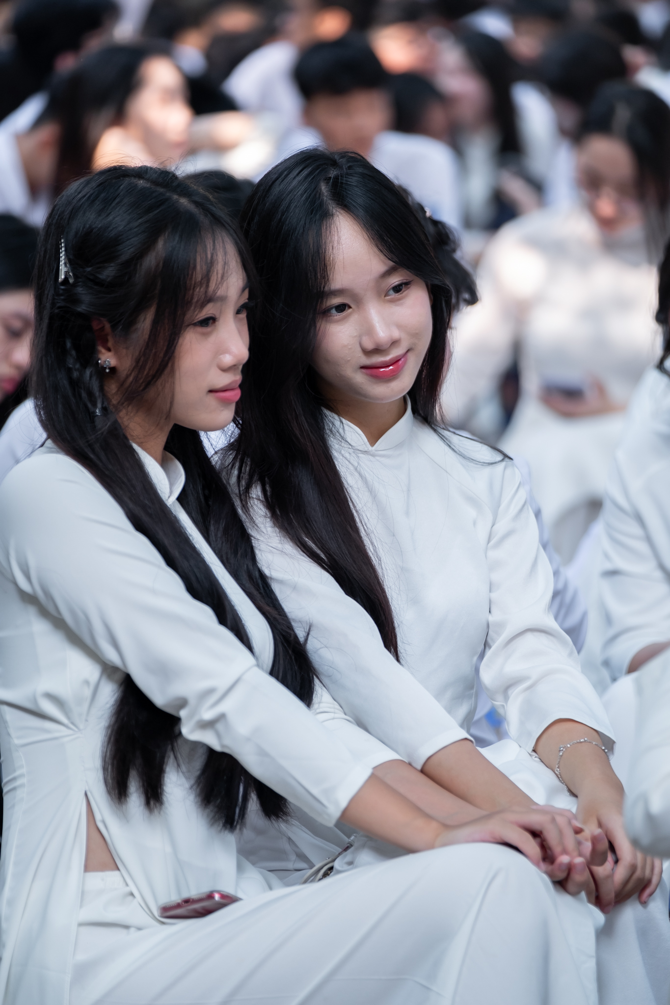 gái xinh mặc áo dài