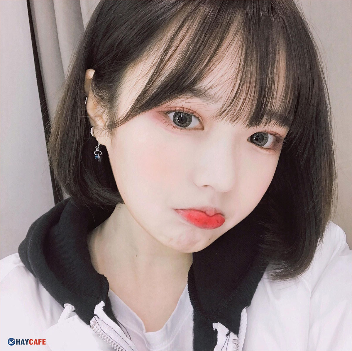 hình gái đẹp tóc ngắn