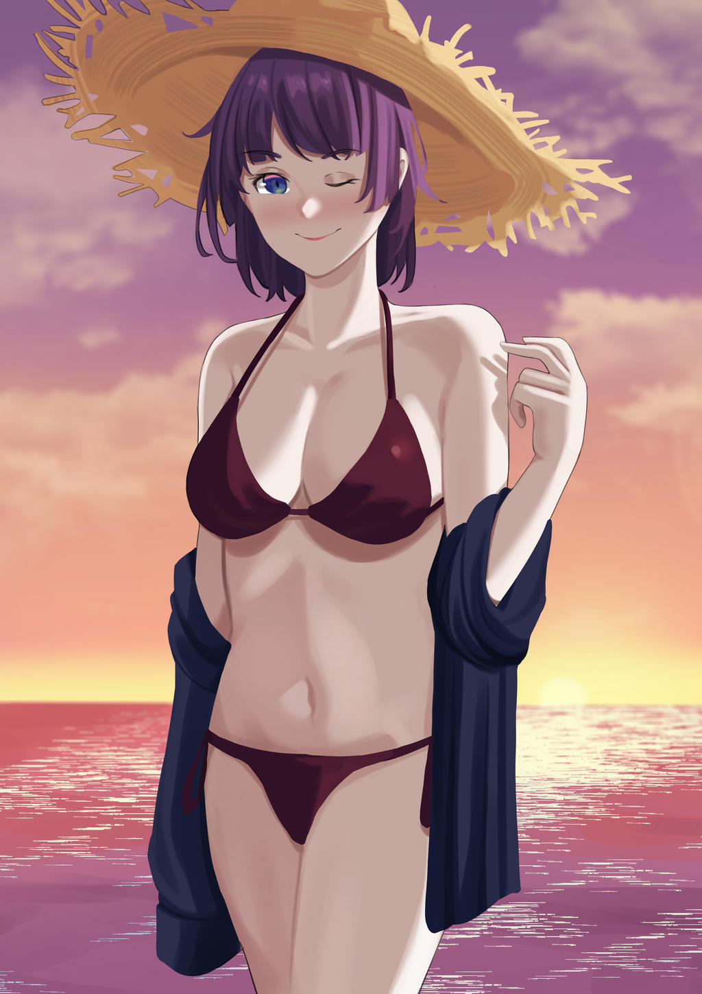 Senjougahara Bikini 0039
