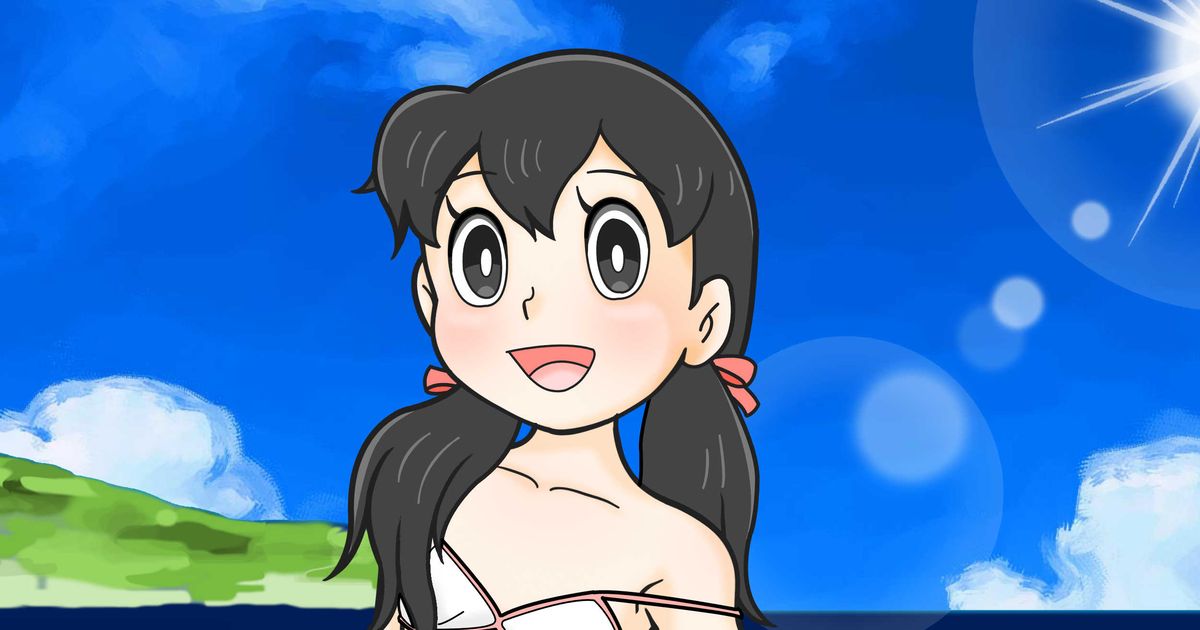shizuka bikini doraemon