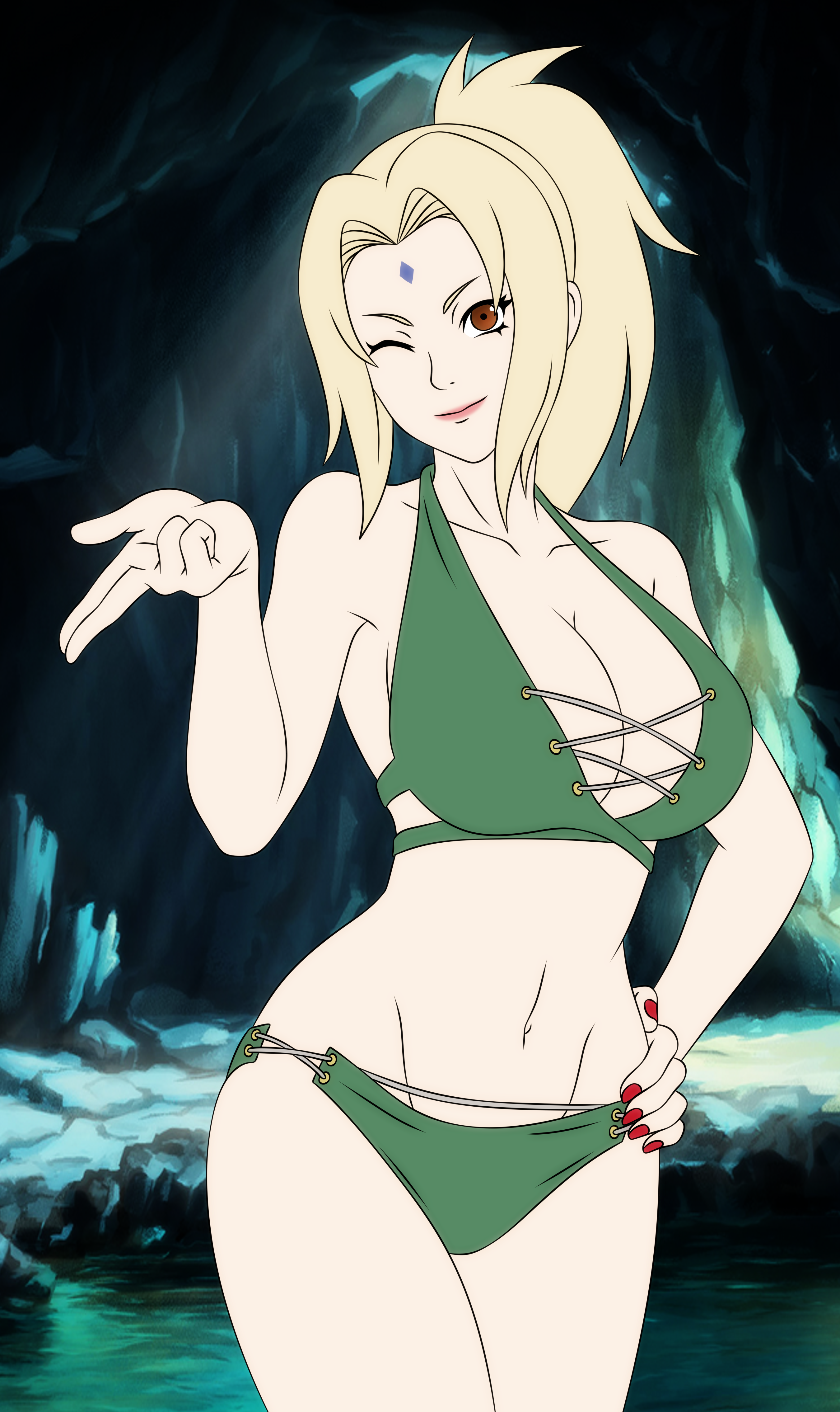 Tsunade Bikini 0034